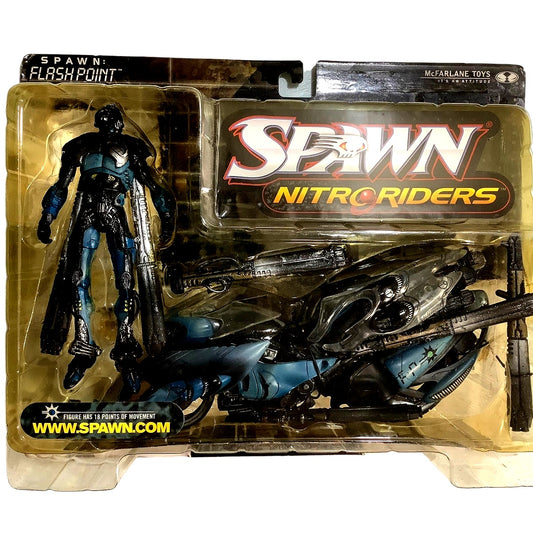 1999 Spawn Nitro Riders Series 16 Flash Point, Nitro Riders, Silver Edition