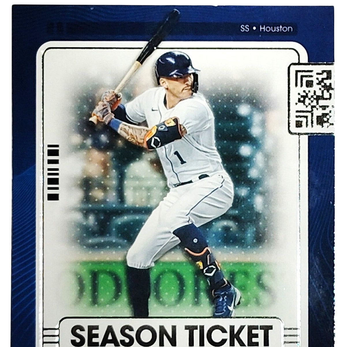 2021 Panini Contenders Carlos Correa, SS, VG/EX, Card #71, Houston Astros