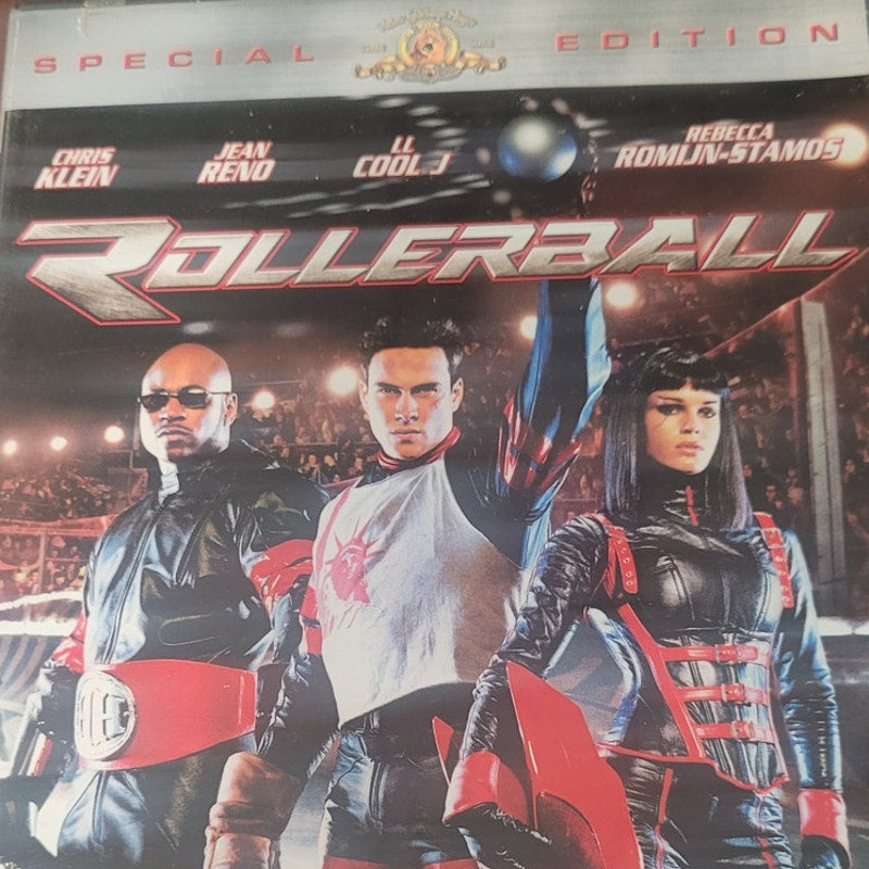 Rollerball DVD Widescreen Full Frame MGM Sci-Fi Action James Caan Classic Movie