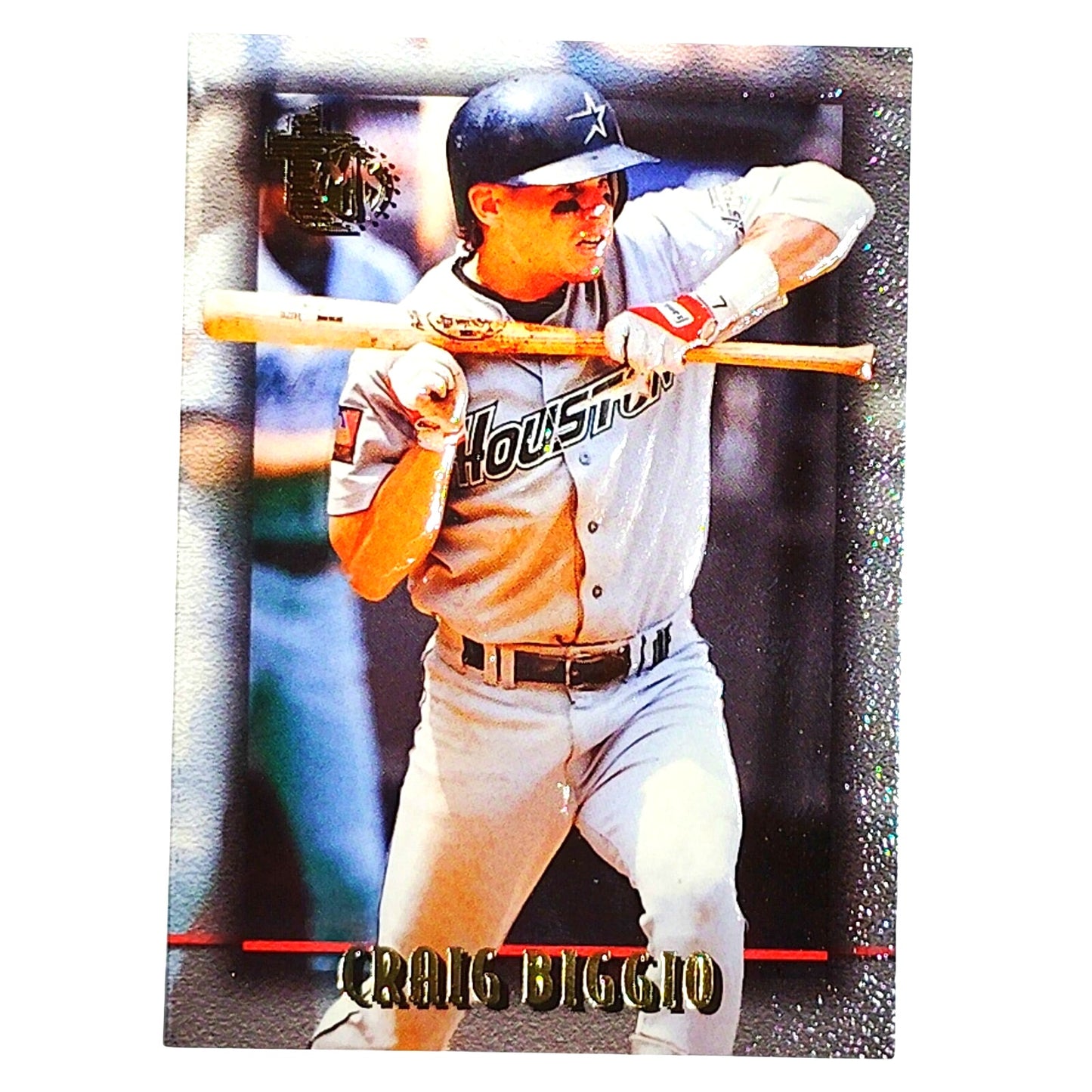 1995 Topps Embossed #66 Craig Biggio Houston Astros Second Baseman - VG/EX