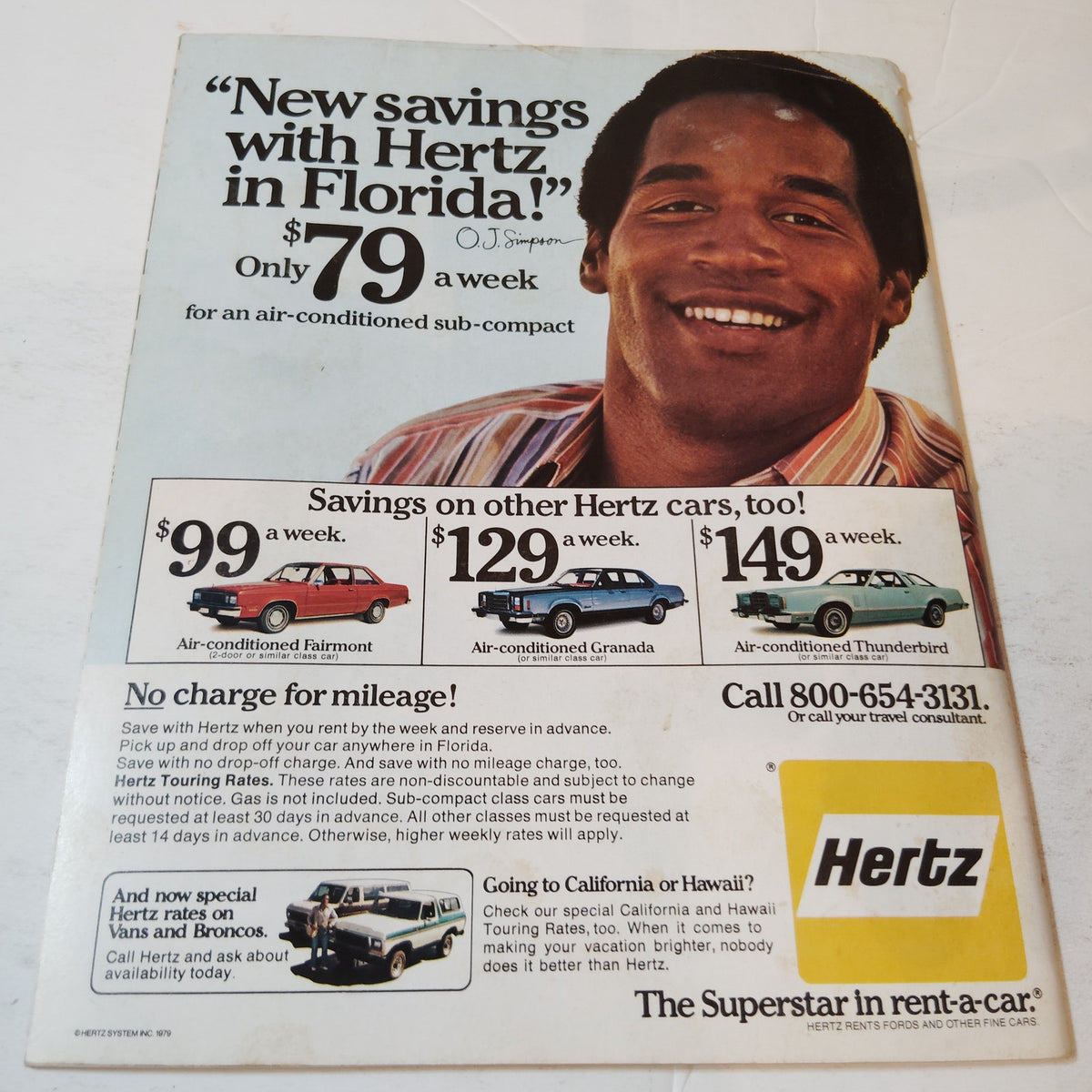 Delta SKY In-Flight Magazine Feb 1979 - Heritage Golf, Tom Osborne, O.J. Simpson