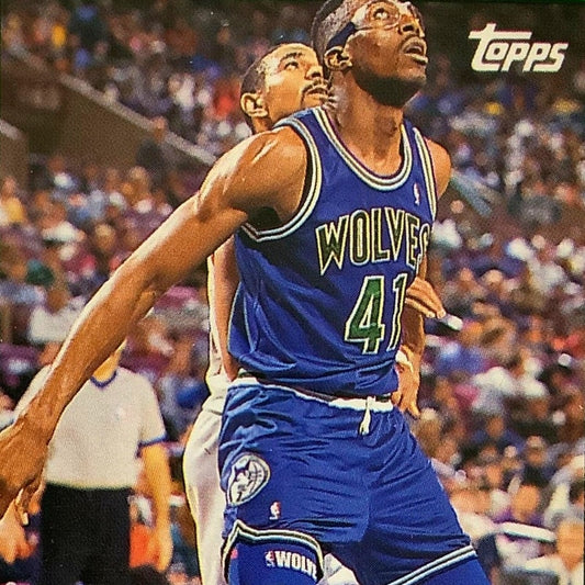 Thurl Bailey, Minnesota Timberwolves, 1992 Topps Collector's Card 59, EXC