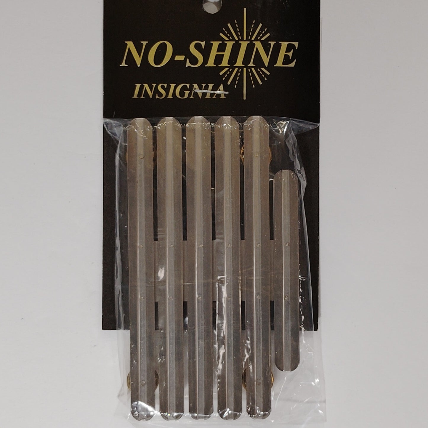 Mounting Rack, Bar for 17 Ribbons (3/3/3/3/2) by No-Shine Insignia - Supply Room