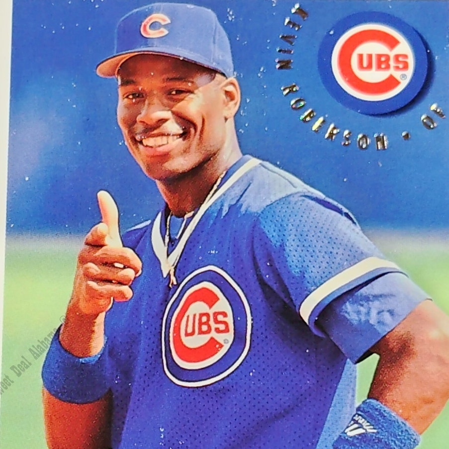 Kevin Roberson, Chicago Cubs, #394, 1994 Fleer Baseball Collector's Card