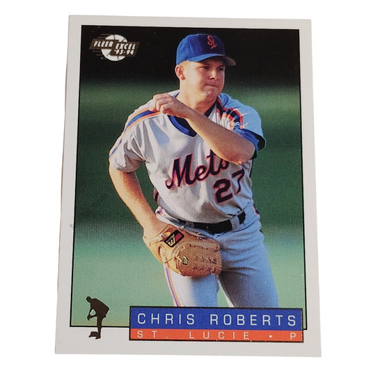 Chris Roberts, St. Lucie Mets, No. 238,  93-94 Fleer Excel Minor Leagues