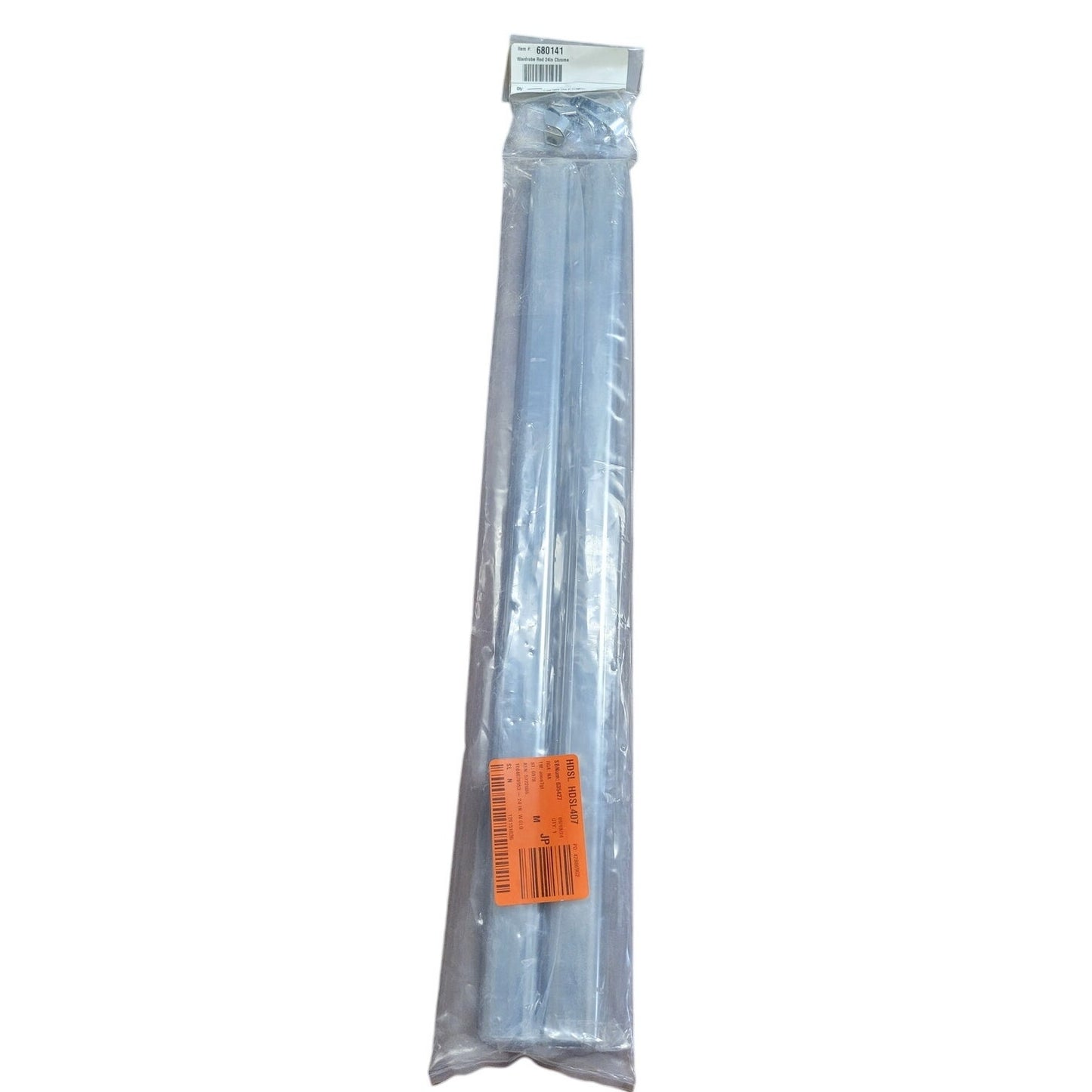 Closet Evolution 24 in. W Closet Rod and Ends (2-Pack)
