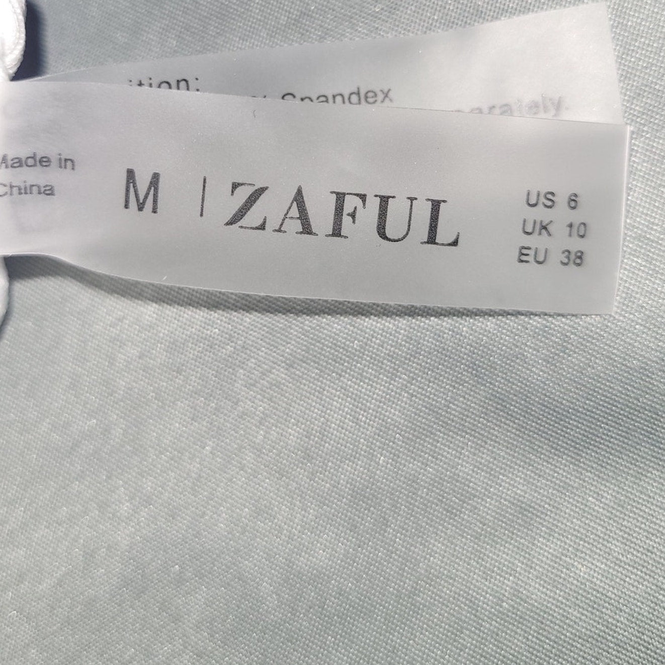 ZAFUL V-Notch Underwire Balconette Bikini Swimwear - Light Green, M (6)