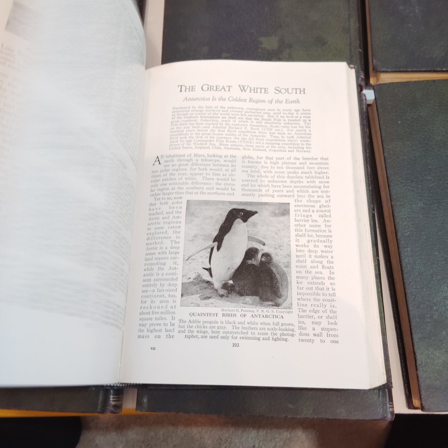 Lands & Peoples: The World in Color - Grolier Society 7 Vol Set 1940s-60s