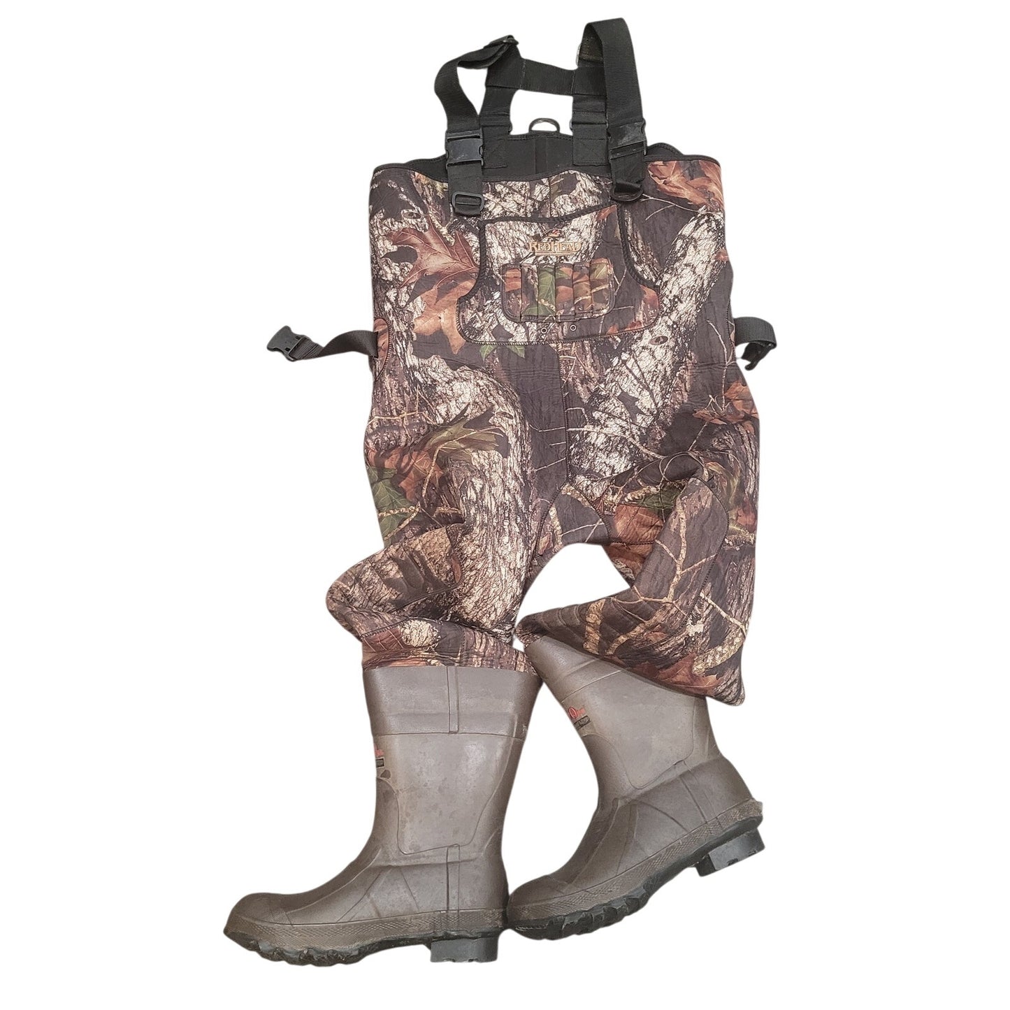 RedHead Neoprene Chest Waders – Men’s 10 – Waterproof Bootfoot – Lightly Used