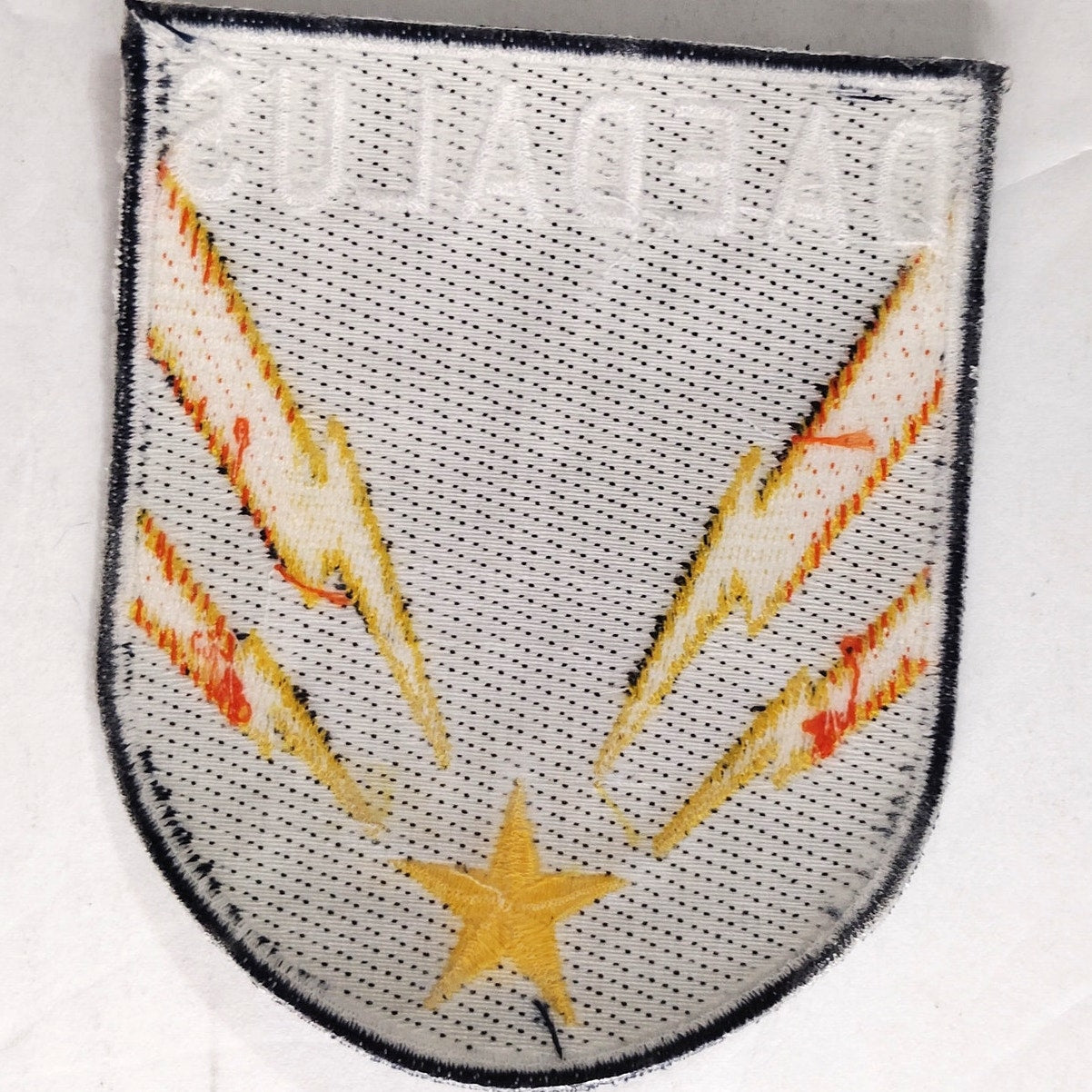Stargate Atlantis Daedalus Crew Patch Shield Design 4" × 3‑1/4" Sew‑On