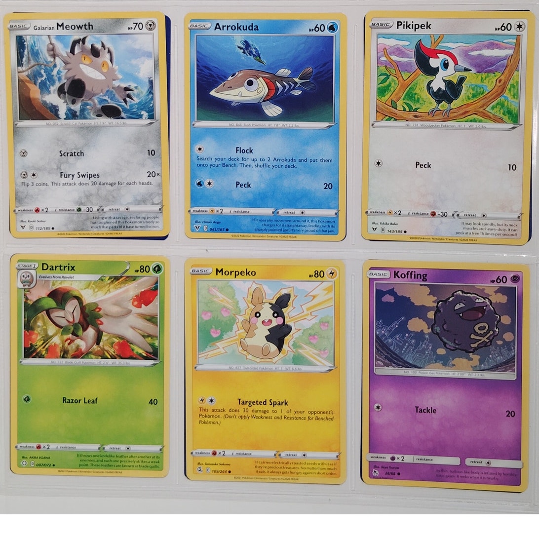 18 Random Pokémon Cards Pictured, Actual Photos Provided