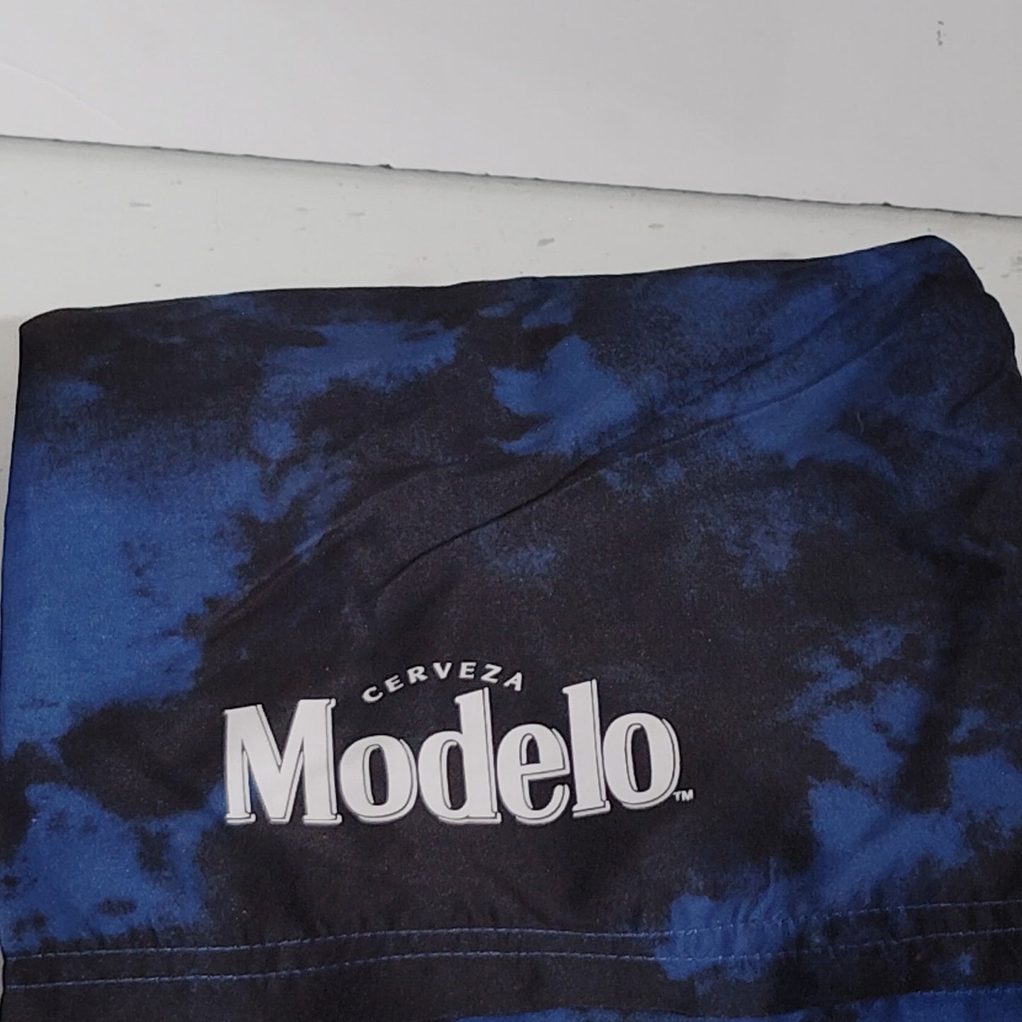 Modelo Especial Men’s Elastic Board Swim Shorts – Medium – Dark Blue
