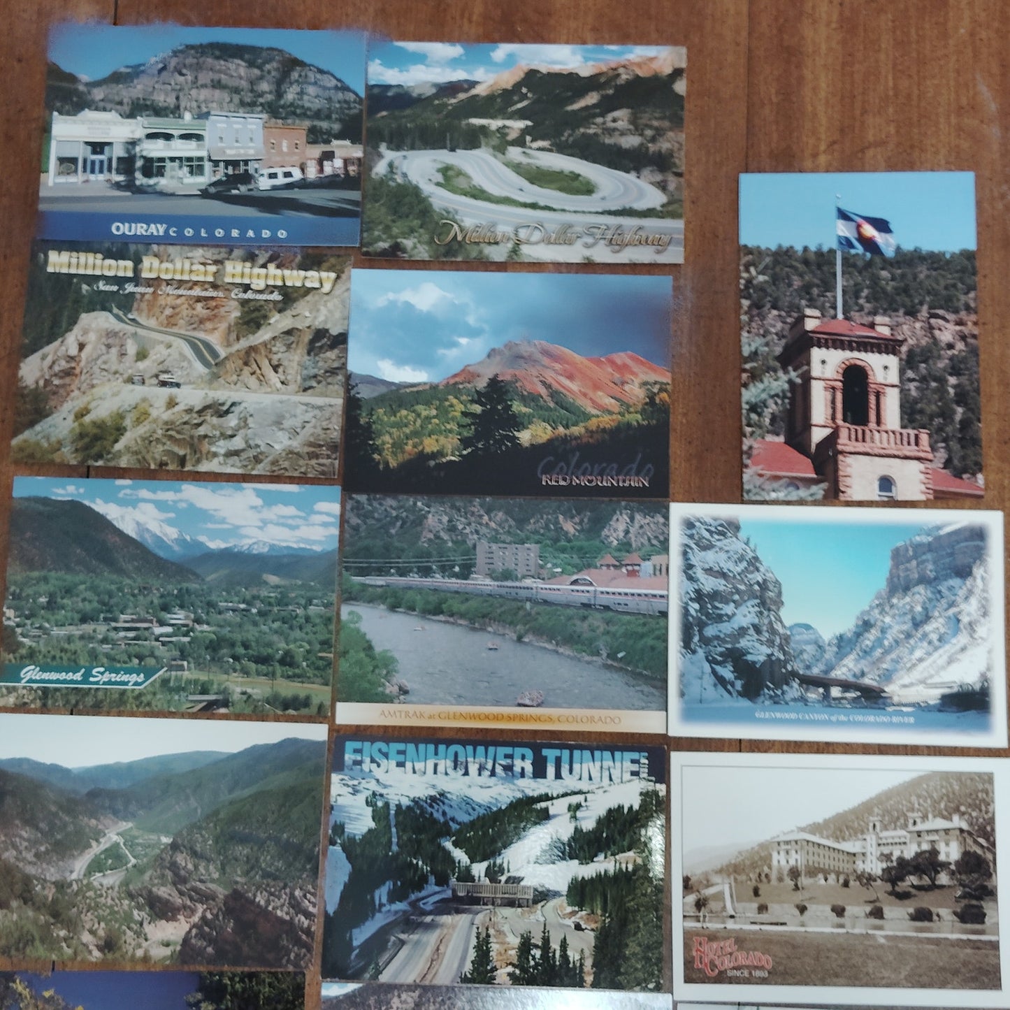 17 Colorado Postcards: Scenic Landmarks & Towns Collection, Unused 2013 Ephemera