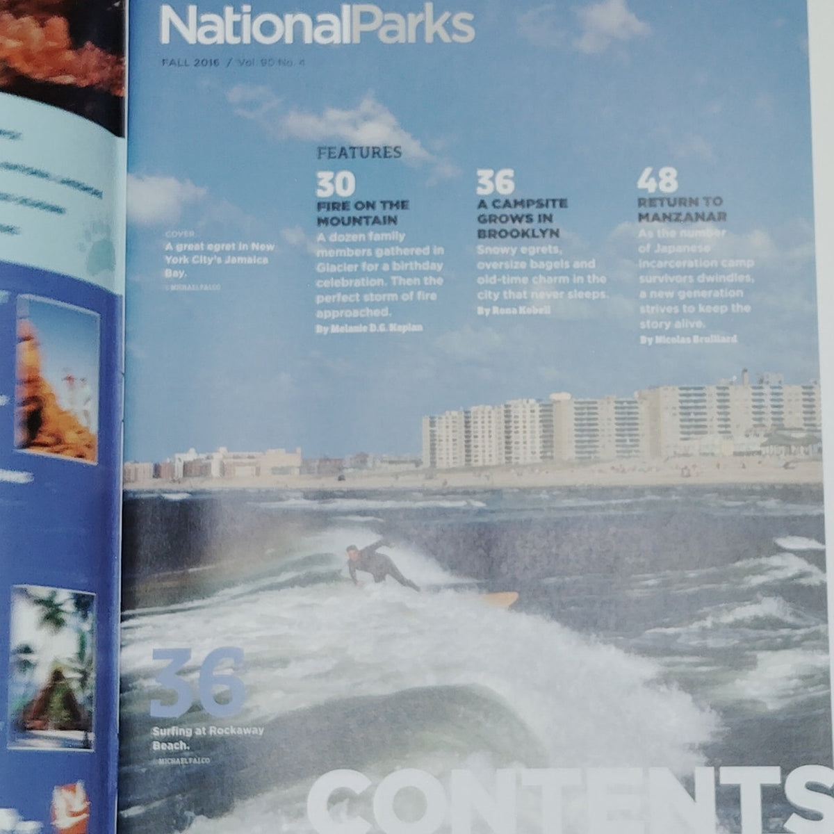 National Parks Magazine - Fall 2016 - White Egret Cover, Conservation Assoc.