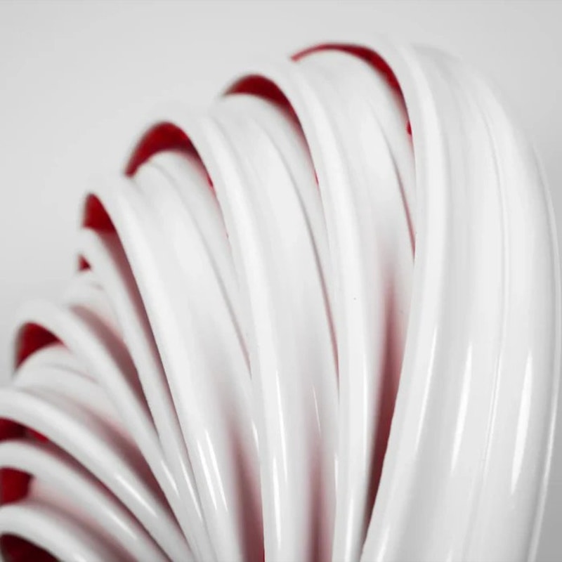 White Peel‑and‑Stick Molding Trim 16.4 Ft × 1.26" × 0.43" Waterproof – NIP