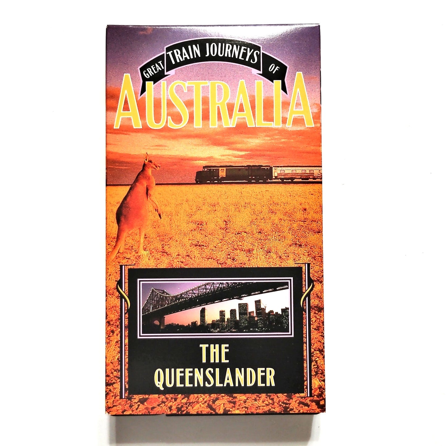 Great Train Journeys of Australia 5‑Tape VHS Boxed Set 1997 Travel Documentary