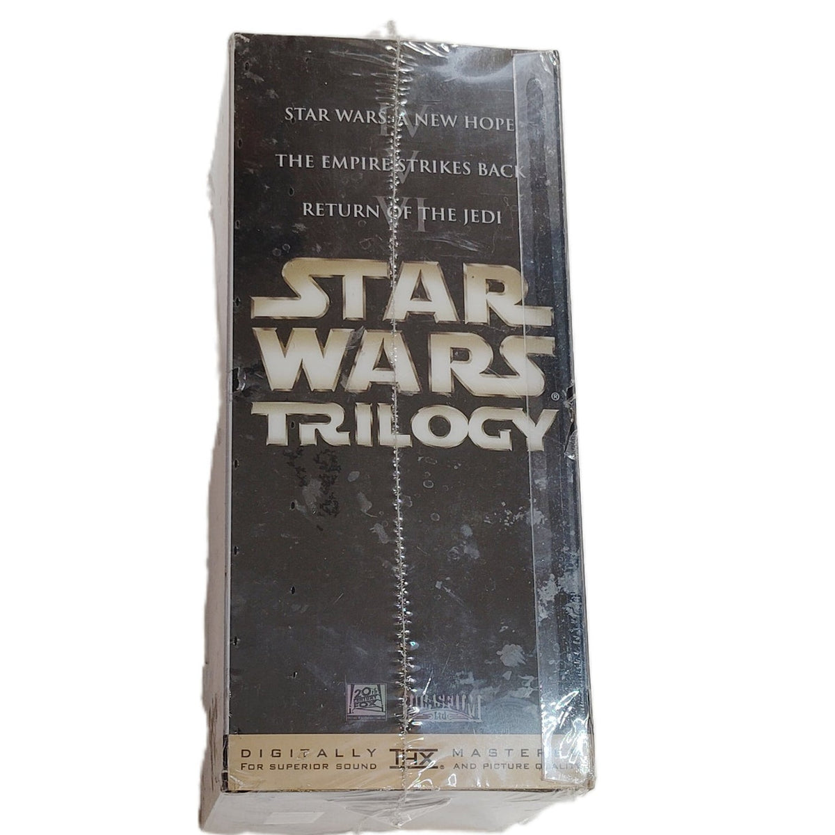 Star Wars Trilogy VHS 2000 THX Digitally Mastered 3-Tape Box Set New Sealed