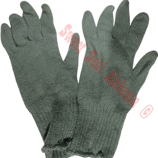 VTG Medium Wool Military Issue Cold Weather Glove Inserts, Personal Field Gear