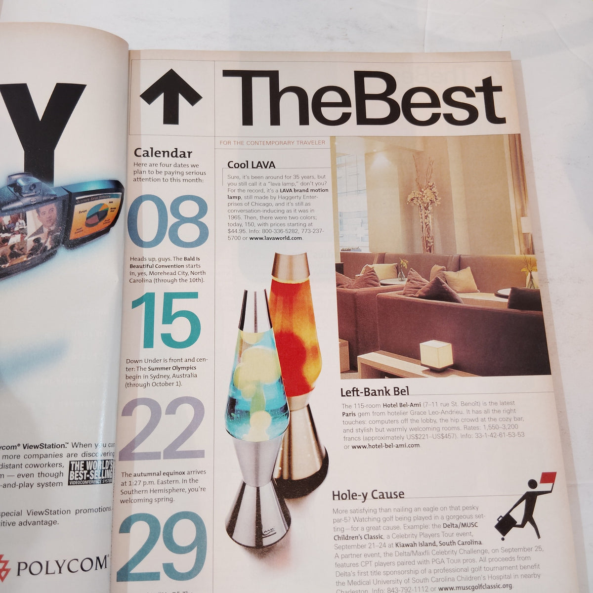 Delta Sky Magazine - September 2000 - Keanu Reeves, Bostonians, Olympics