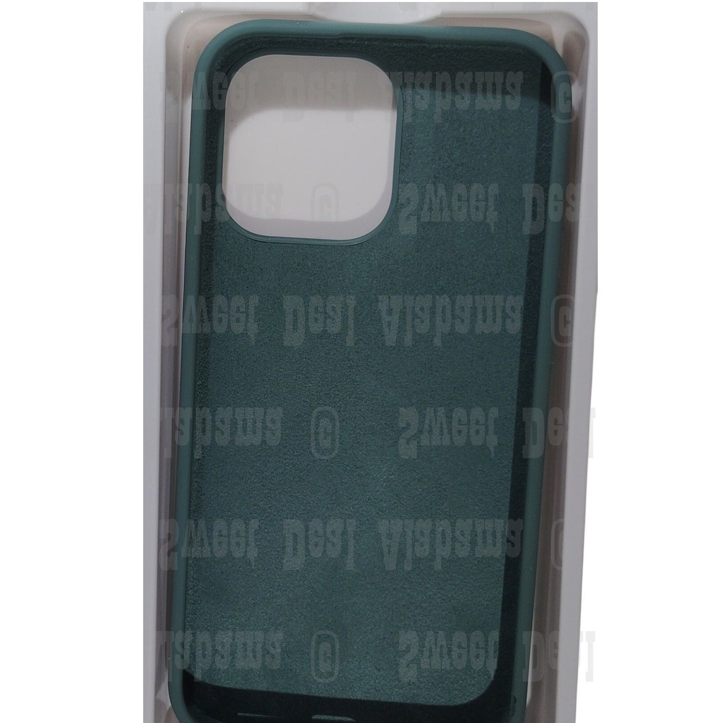 QHOQHO Cellphone Case w/ 2 Screen Protectors For iPhone 14 Pro Max, Color: Midnight Green