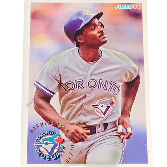Darnell Coles, Toronto Blue Jays, #328, 1994 Fleer Baseball Collector's Card