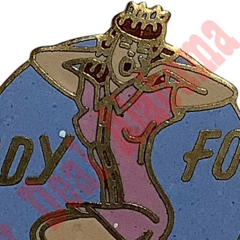 Ready For Duty Aviator's Hat/Lapel Pin 1-1/4"H x 1-1/4"W WWII Aviator's Nose Art