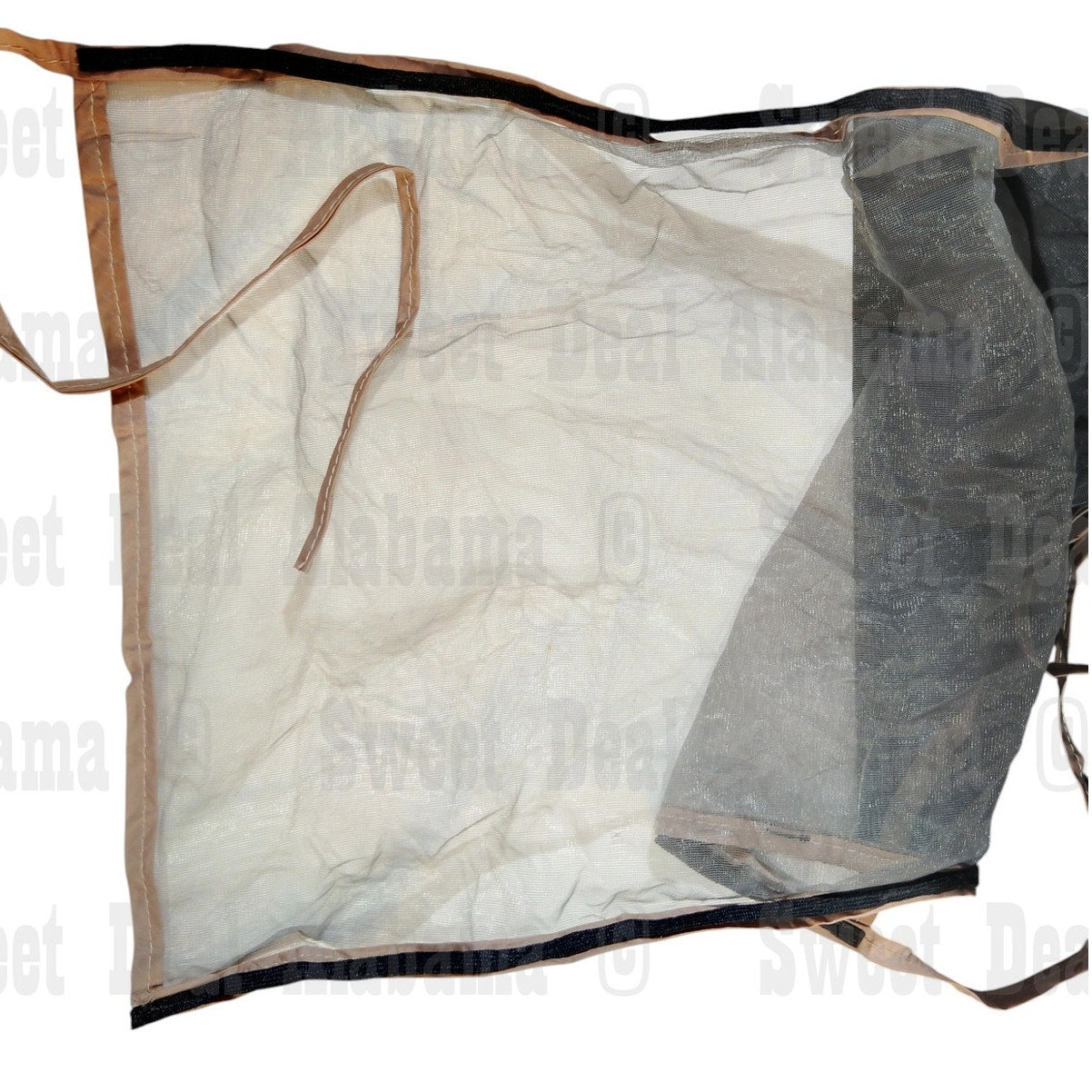 Military Mosquito Netting Panel – 23"x13", OD Green, Insect Barrier, Field Gear