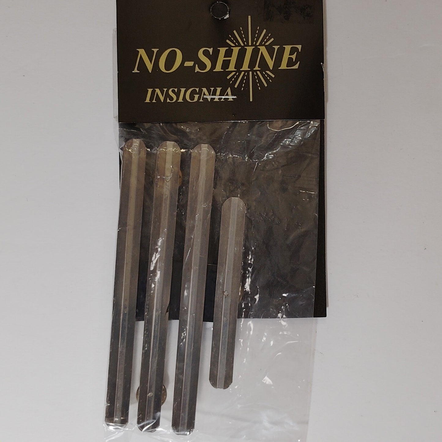 Mounting Rack Bar - 11 Ribbons (3/3/3/2 Centered w/ 1/8" Gap)  No-Shine Insignia