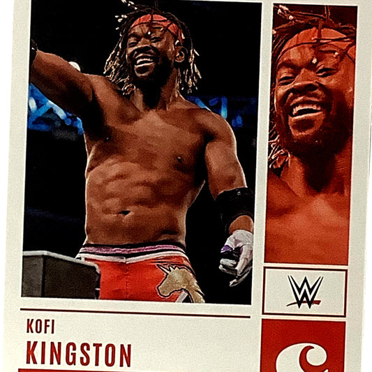 Kofi Kingston, WWE, Card 79, 2023 Panini - Chronicles WWE Collectors Card, NM+