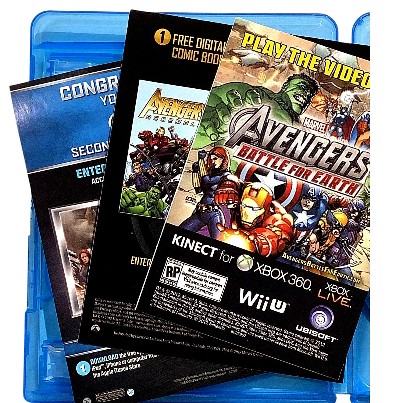 Marvel's: The Avengers [2012 Blu-ray + DVD] 143 Minutes of Action & Adventure