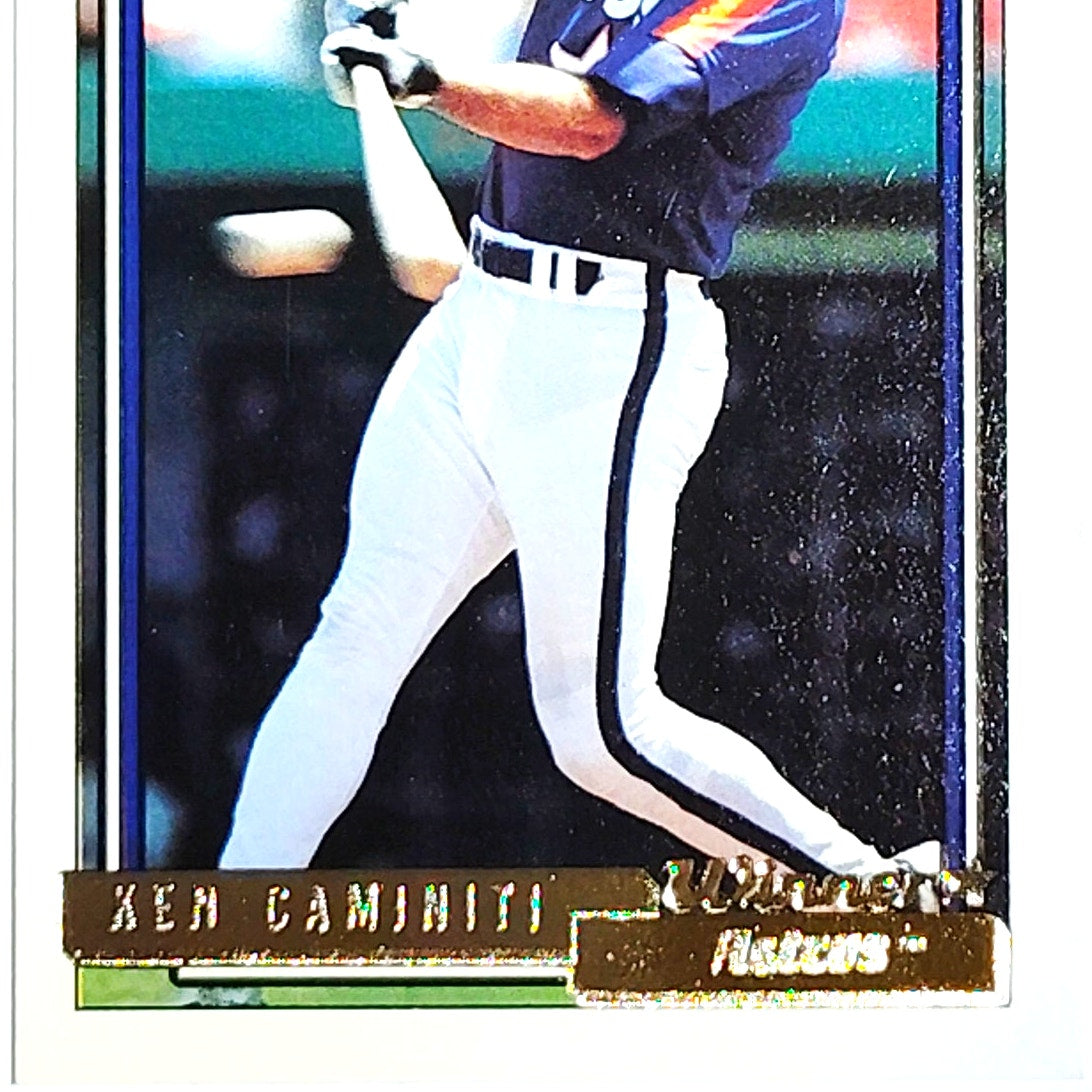 1993 Topps #740 Ken Caminiti Gold Foil Winner Houston Astros Third Baseman VG/EX