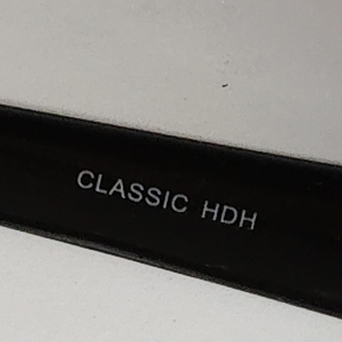 VTG Classic HDH Y2K Rimless Gold Filigree Sunglass Frames Brown Gradient Lenses