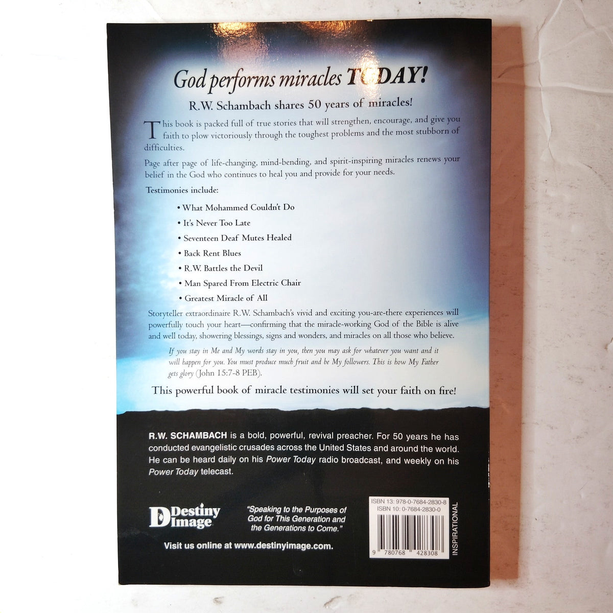 Miracles Eyewitnesses Greatest Miracles R.W. Schambach Paperback 2009