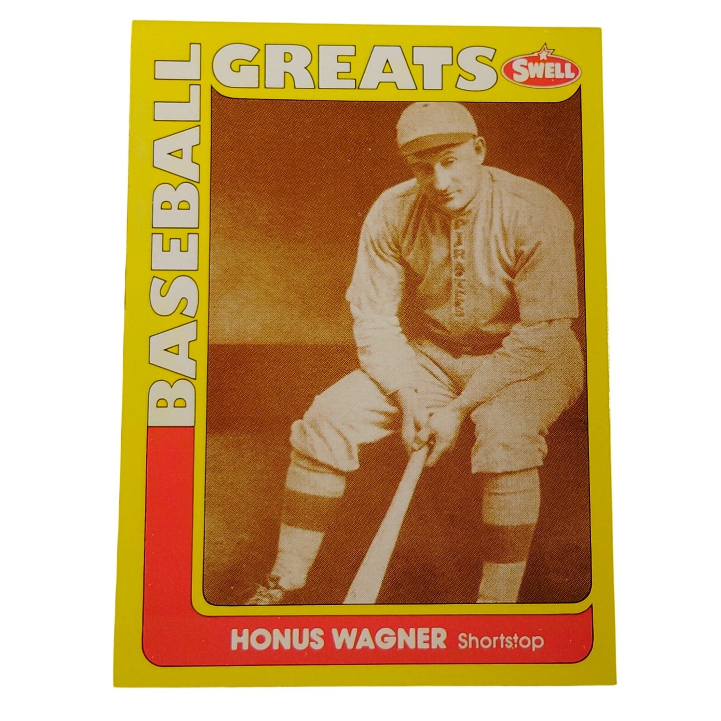 1991 Swell Baseball Greats Honus Wagner #126 Pittsburgh Pirates SS Baseball NM