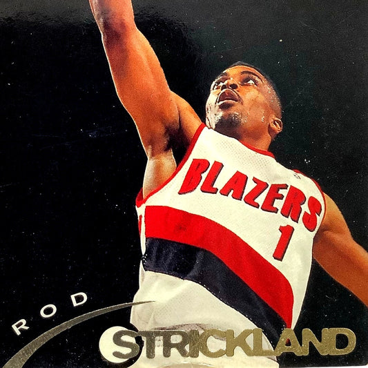Rod Strickland, Portland Trail Blazers, 1994 TOPPS NBA Card 43, EXC