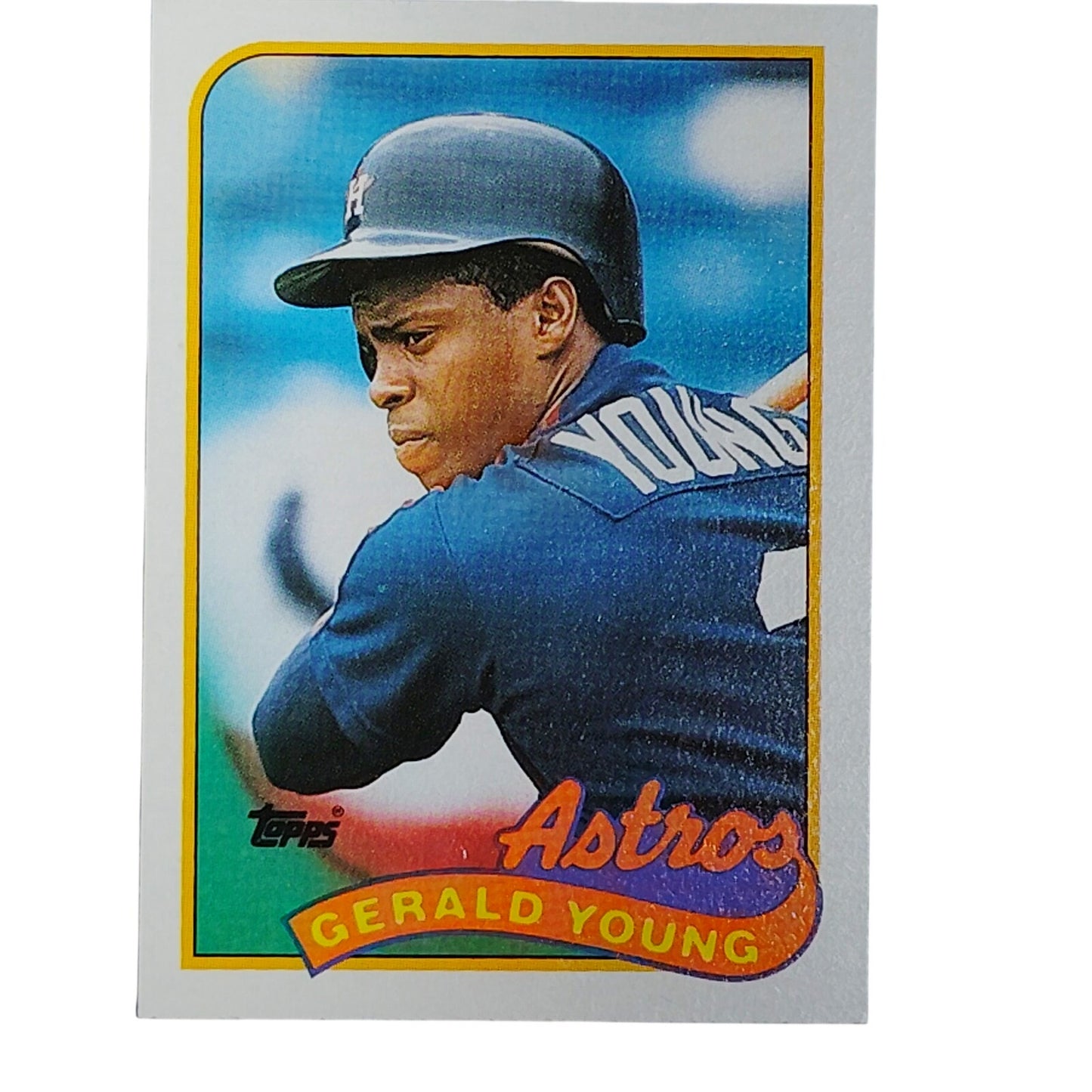 1989 Topps Gerald Young #95 Astros OF Speedster VG/EX