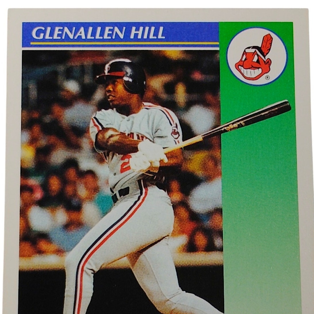 1992 Score Glenallen Hill #448 Cleveland Indians Outfielder MLB Baseball NM