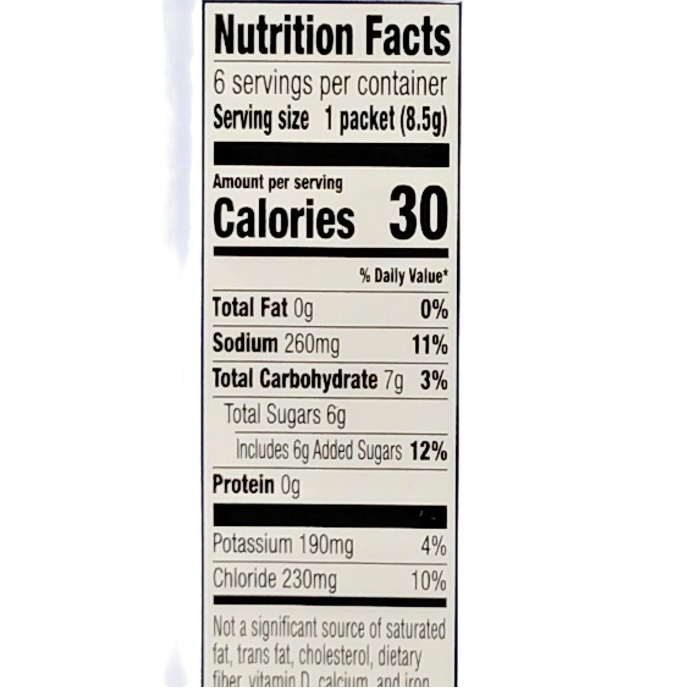 DG Health Electrolyte Powder Blend – Variety Pack – 6 Sticks – Exp. 02/2026