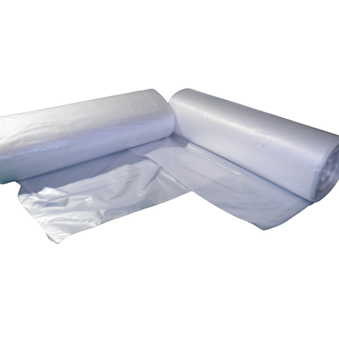 50 High-Density Can Liners, 45 gal, 11 mic, 40" x 46", Perforated Roll