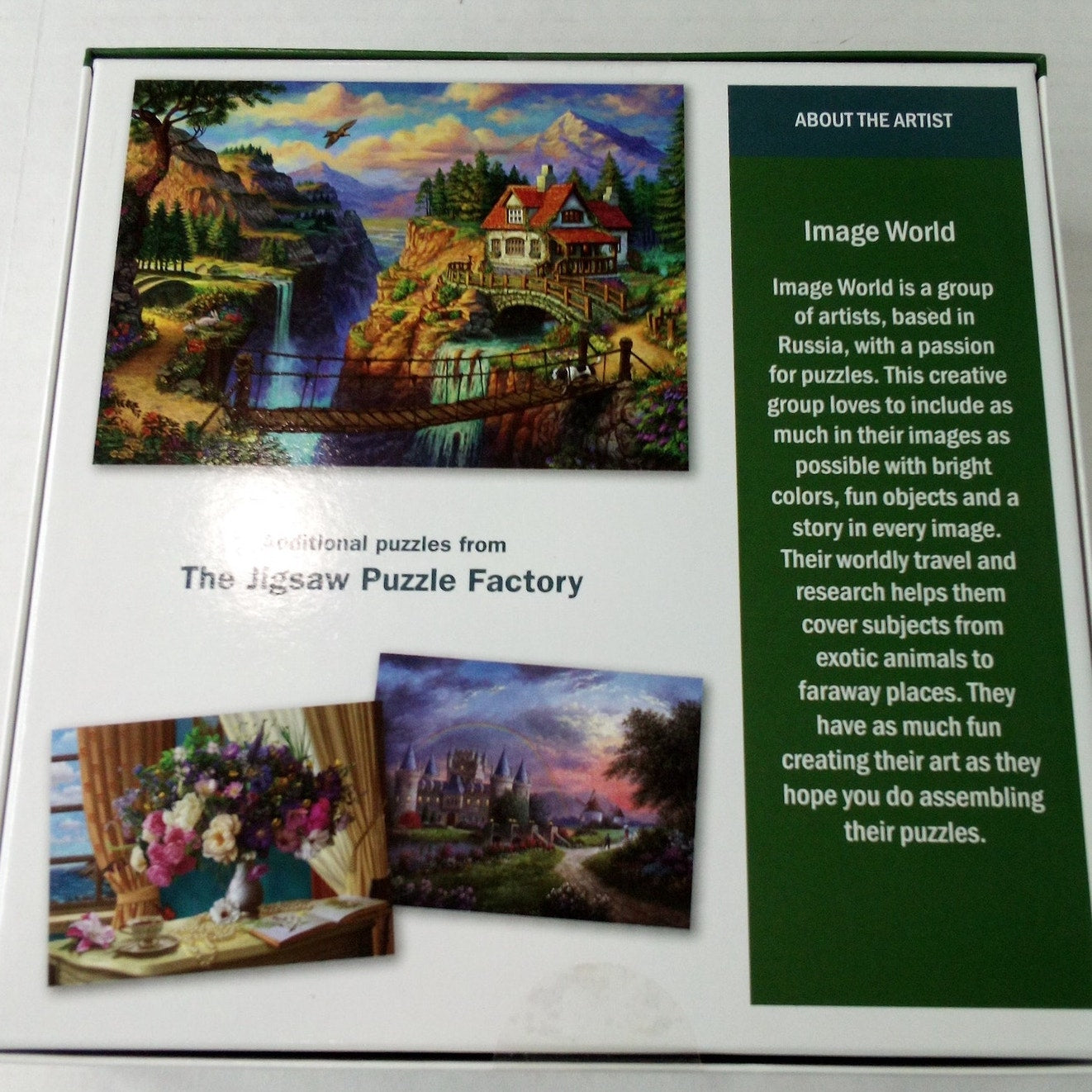 House on the Cliff 550‑Piece Jigsaw Puzzle – The Jigsaw Puzzle Factory