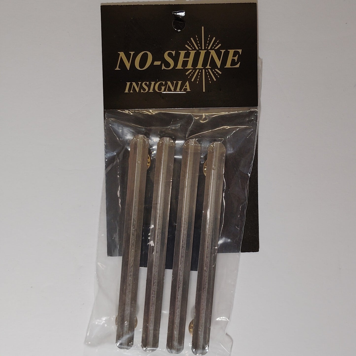 Mounting Rack Bar - 12 Ribbons (3/3/3/3 w/ 1/8" Gap)  No-Shine Insignia
