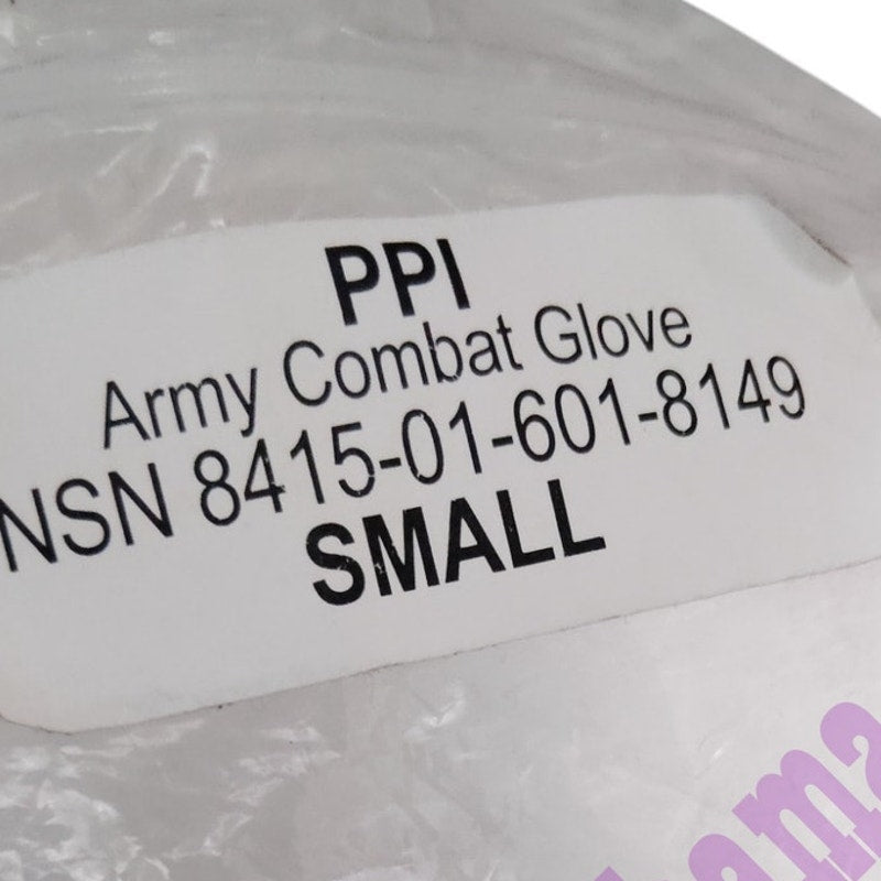 PPI Small Army Combat Glove W911QY-13-D-0078, Size Small
