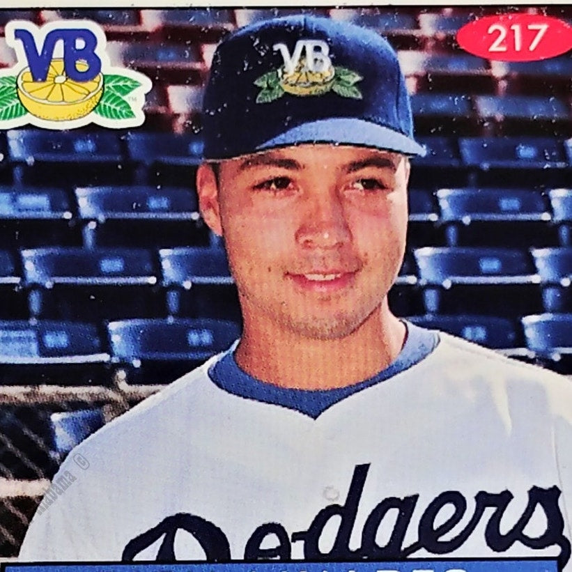 Rich Linares, Vero Beach Dodgers, No. 217,  93-94 Fleer Excel Minor Leagues