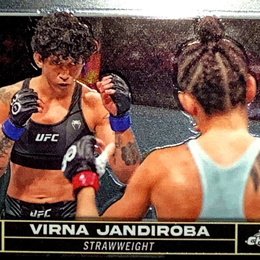 Virna Jandiroba, UFC Strawweight, Card 194, 2024 Topps Chrome UFC, NM+
