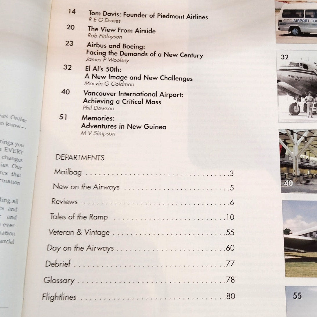 Airways Magazine August 1999 - Airbus & Boeing Challenges Ahead, Multi-Color