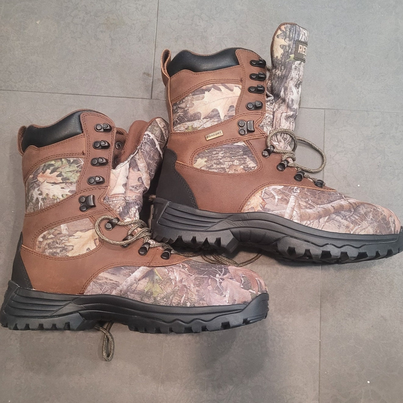 RedHead Expedition Ultra Bone‑Dry Waterproof Hunting Boots, TrueTimber Kanati 8M