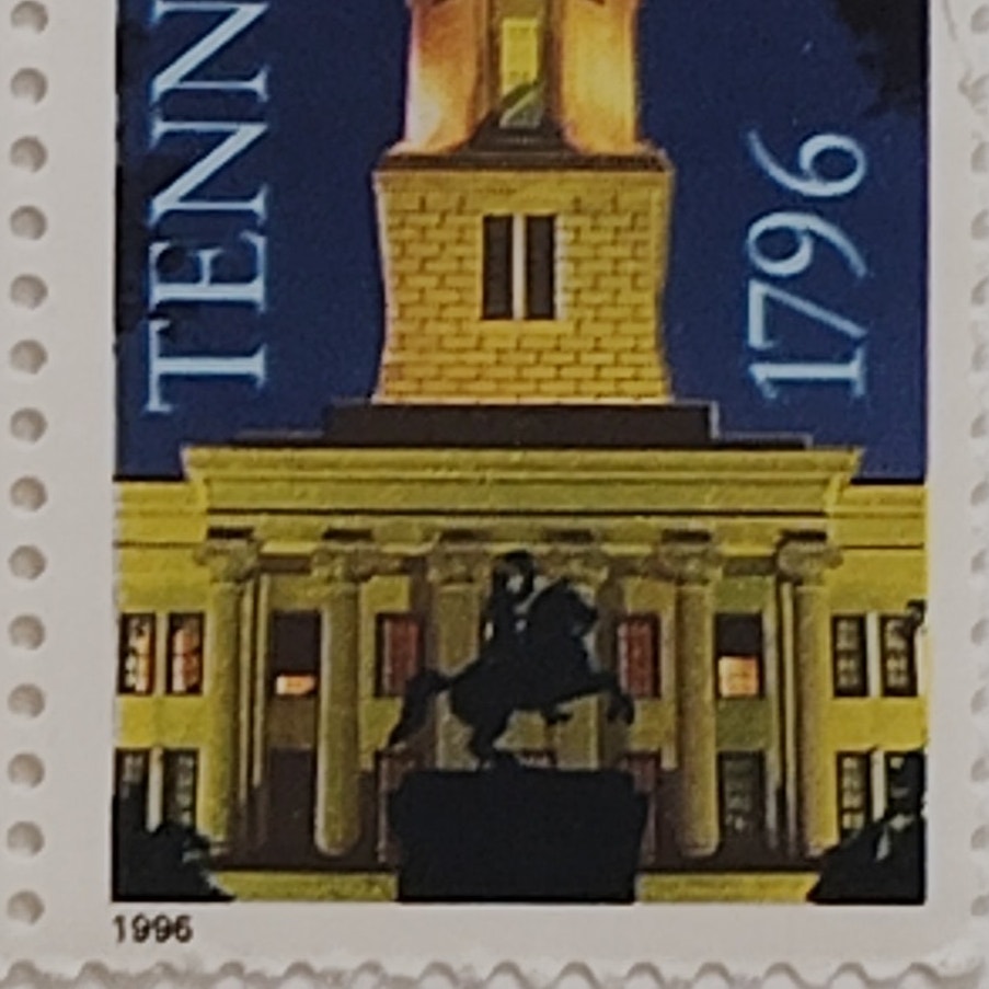 1996 Tennessee Statehood Strip of 6 MNH – Scott 3067 State Capitol