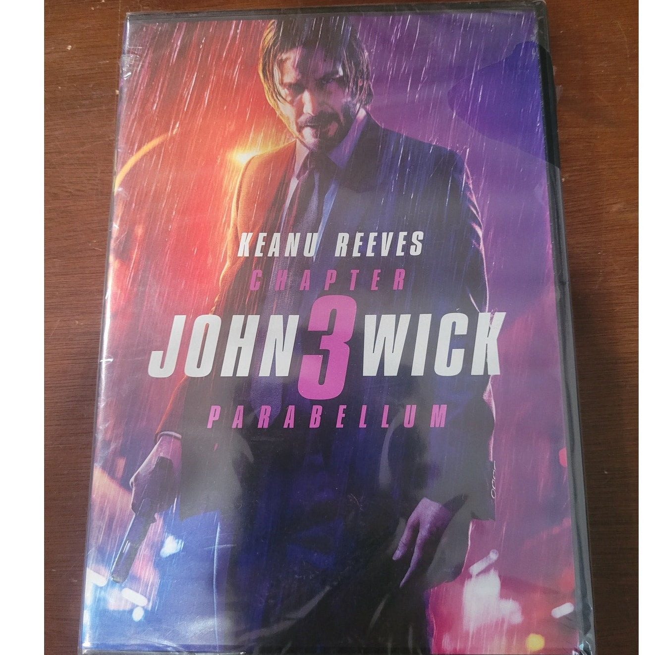 John Wick Chapter 3 Parabellum DVD 2019 Action Keanu Reeves Assassin Franchise