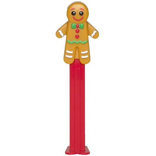 Christmas Gingerbread Man - Pez Collectible Dispenser, NIP
