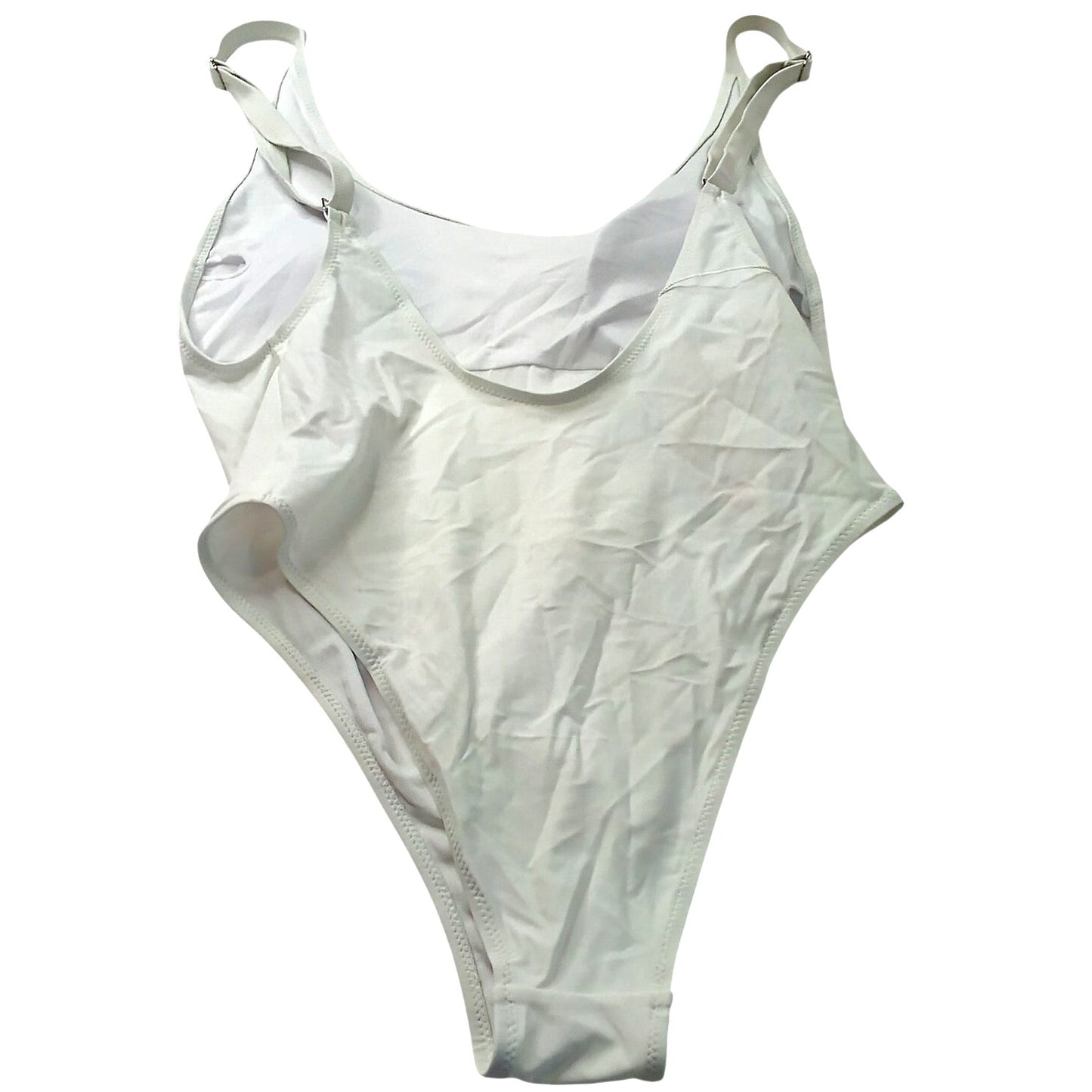 PrettyGarden White One Piece Swimsuit Women’s Size Large Swimwear